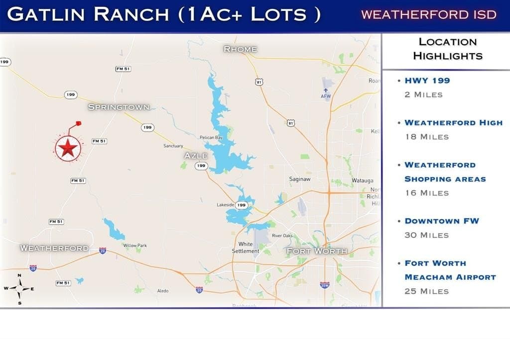 1.02 acres in Parker County featured view