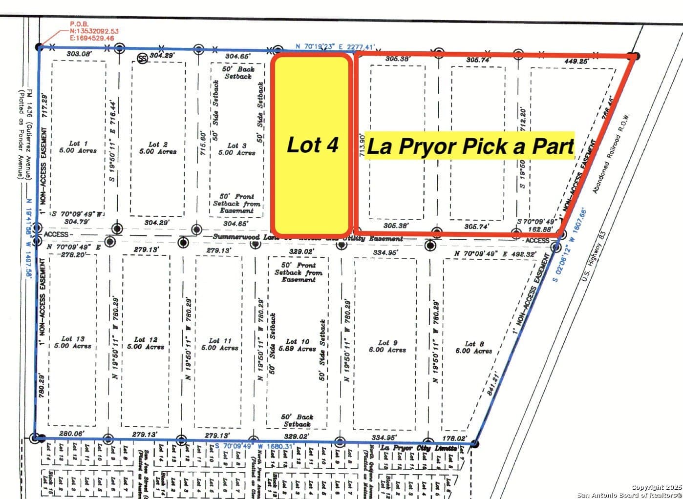 5 acres in Zavala County