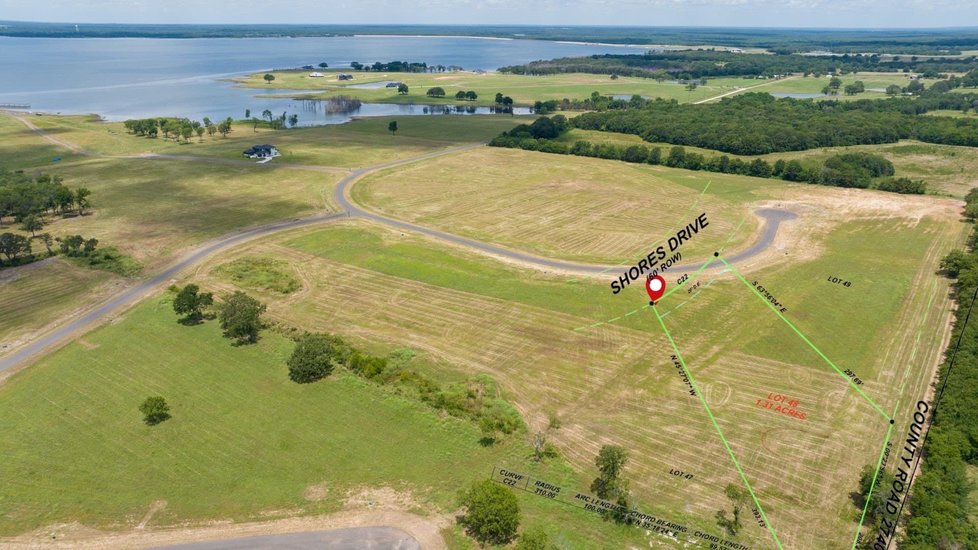 1.31 acres in Fannin County