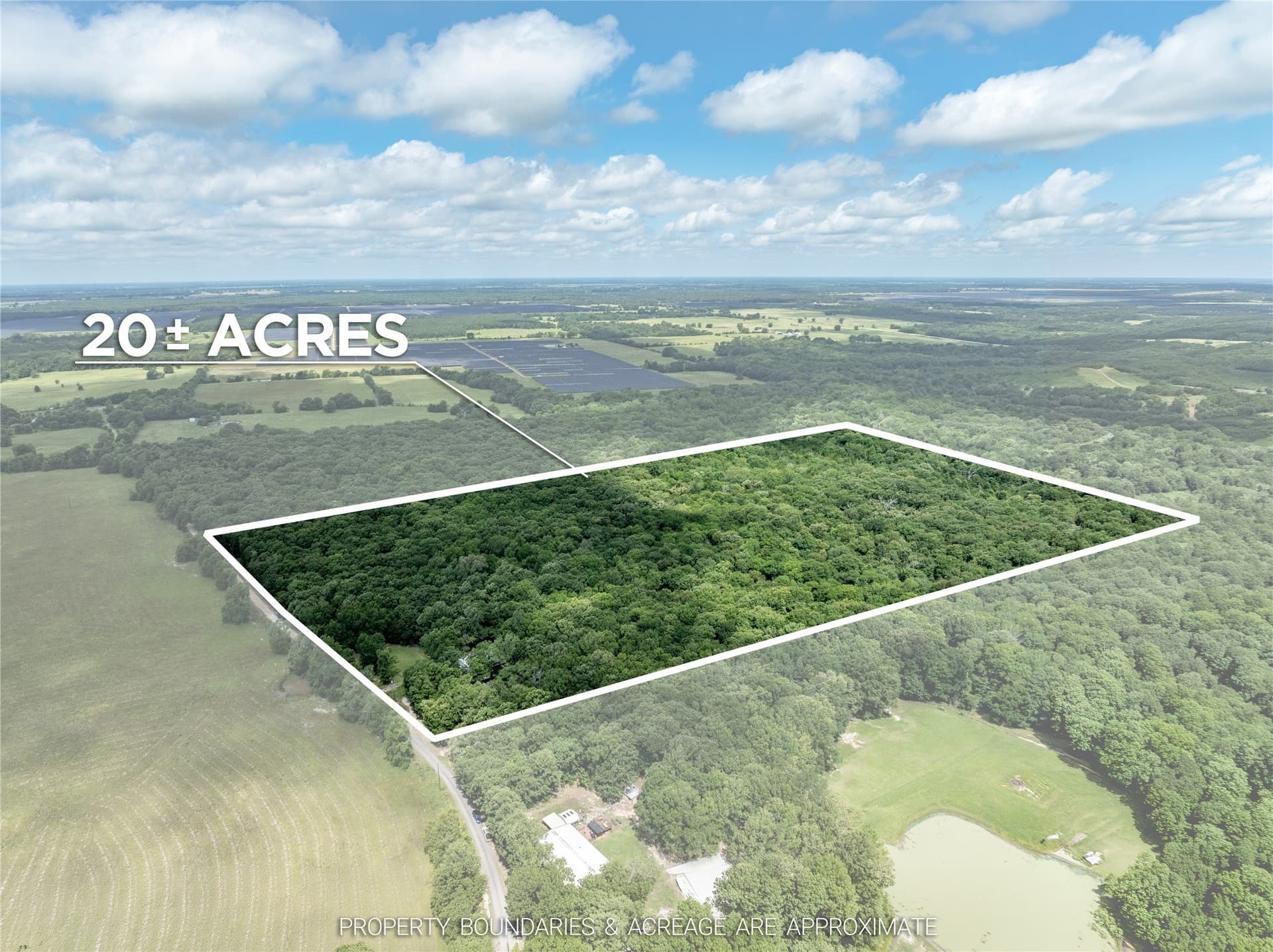 20.1 acres in Red River (TX) County