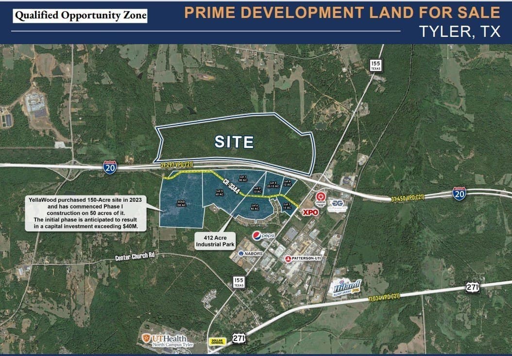 393.77 acres in Smith County