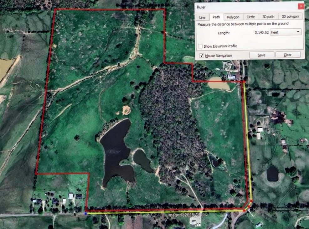 105 acres in Lamar County