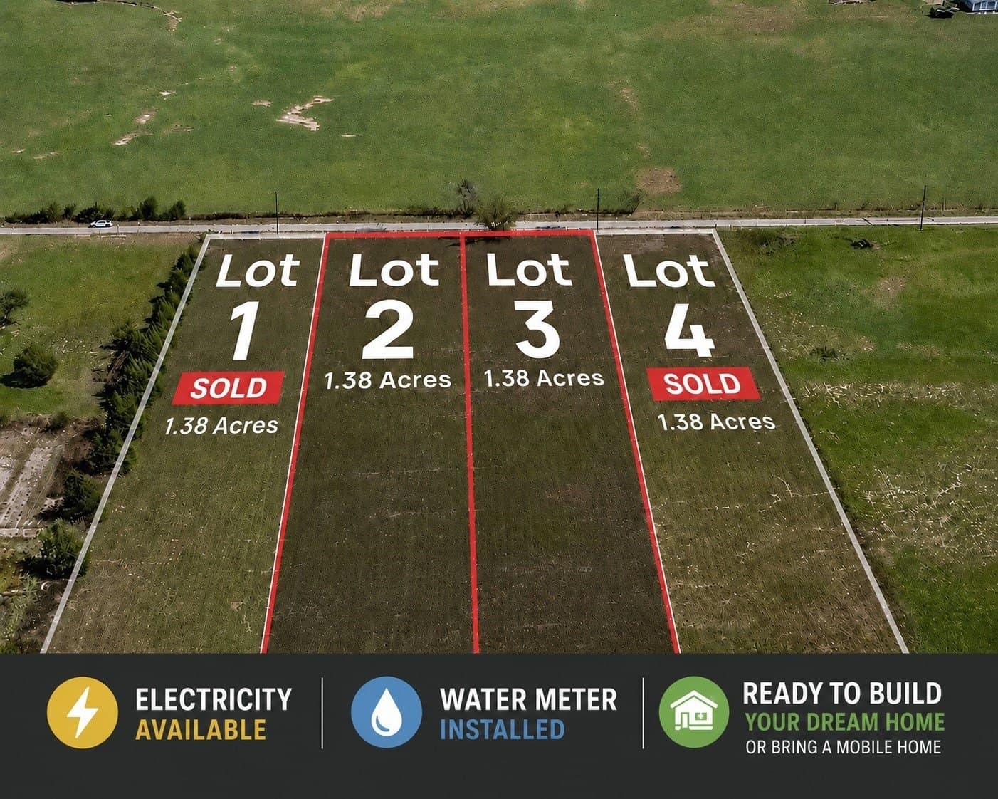 1.38 acres in Van Zandt County