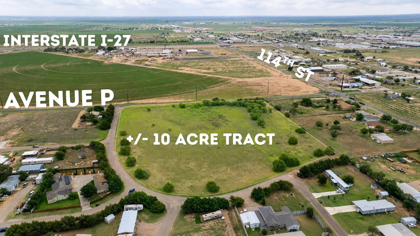 9.42 acres in Lubbock County