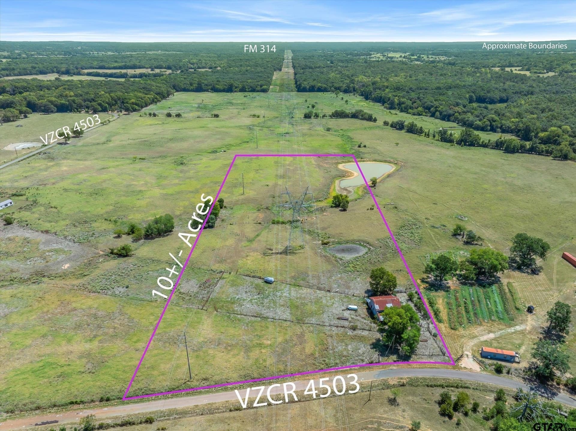 10.02 acres in Van Zandt County