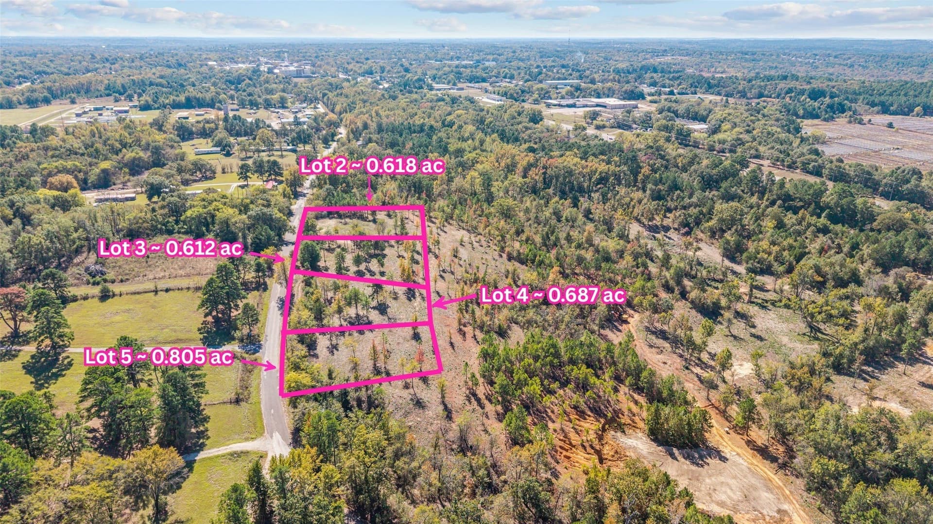0.69 acres in Smith County