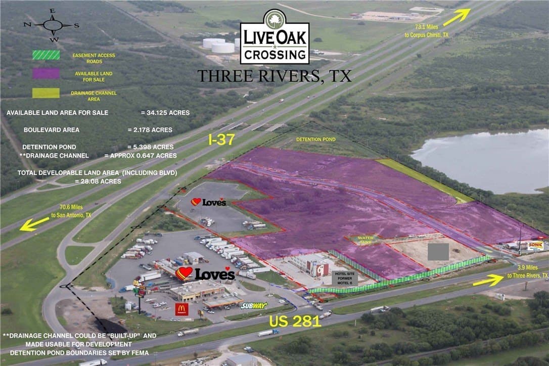 34.12 acres in Live Oak County