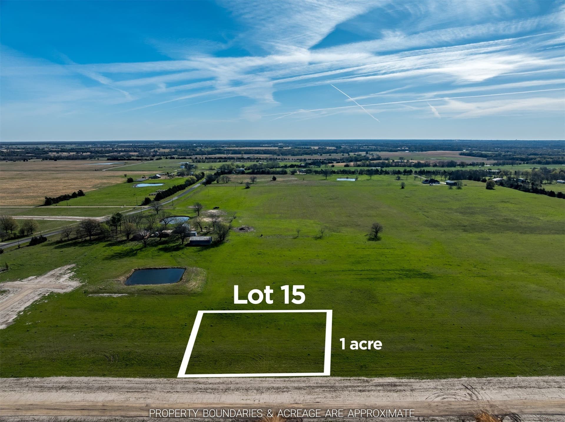 0.96 acres in Lamar County