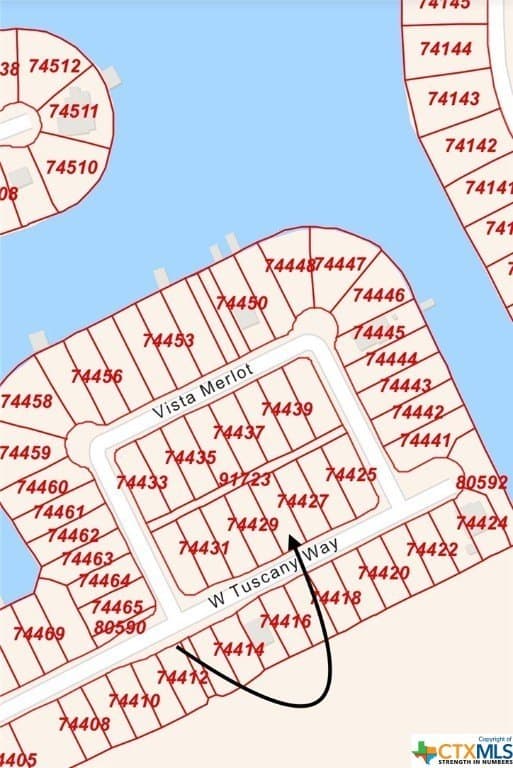 0.24 acres in Calhoun County
