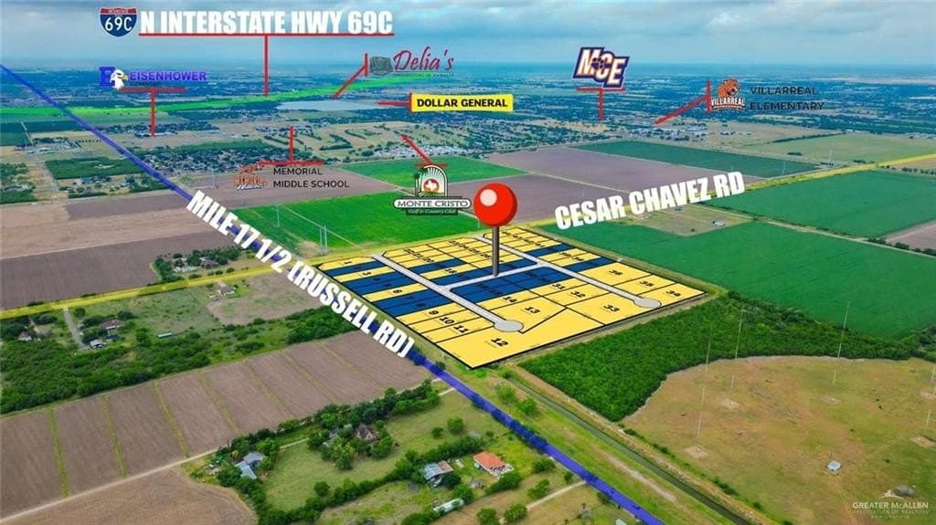 0.73 acres in Hidalgo County