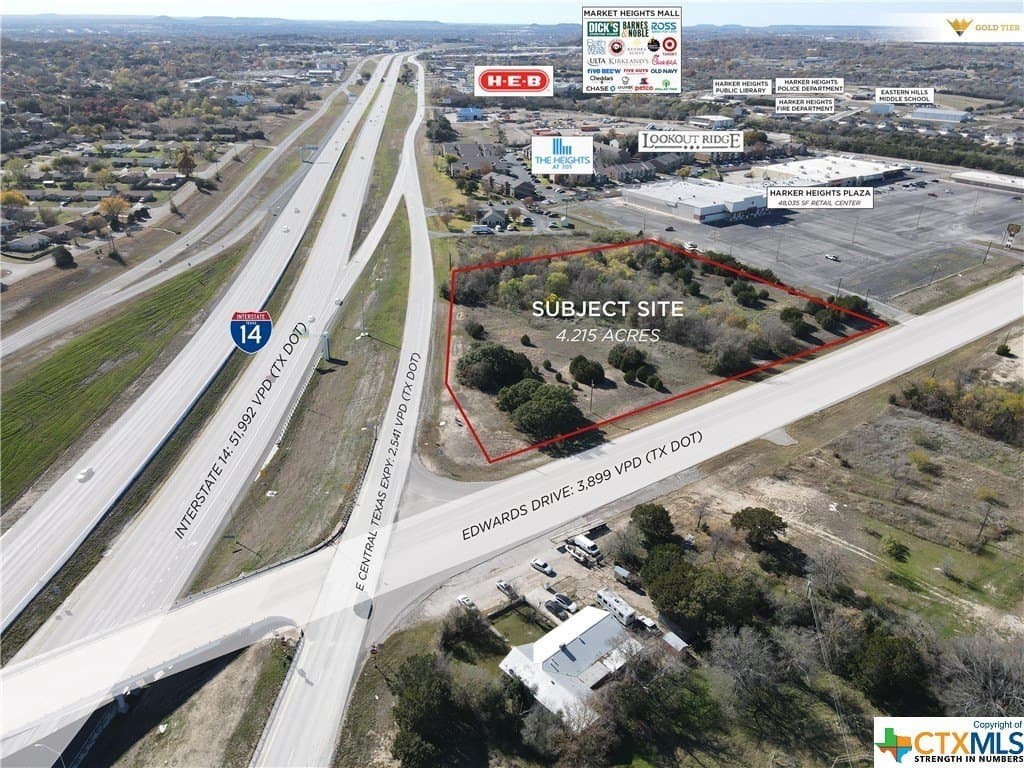 4.22 acres in Bell County