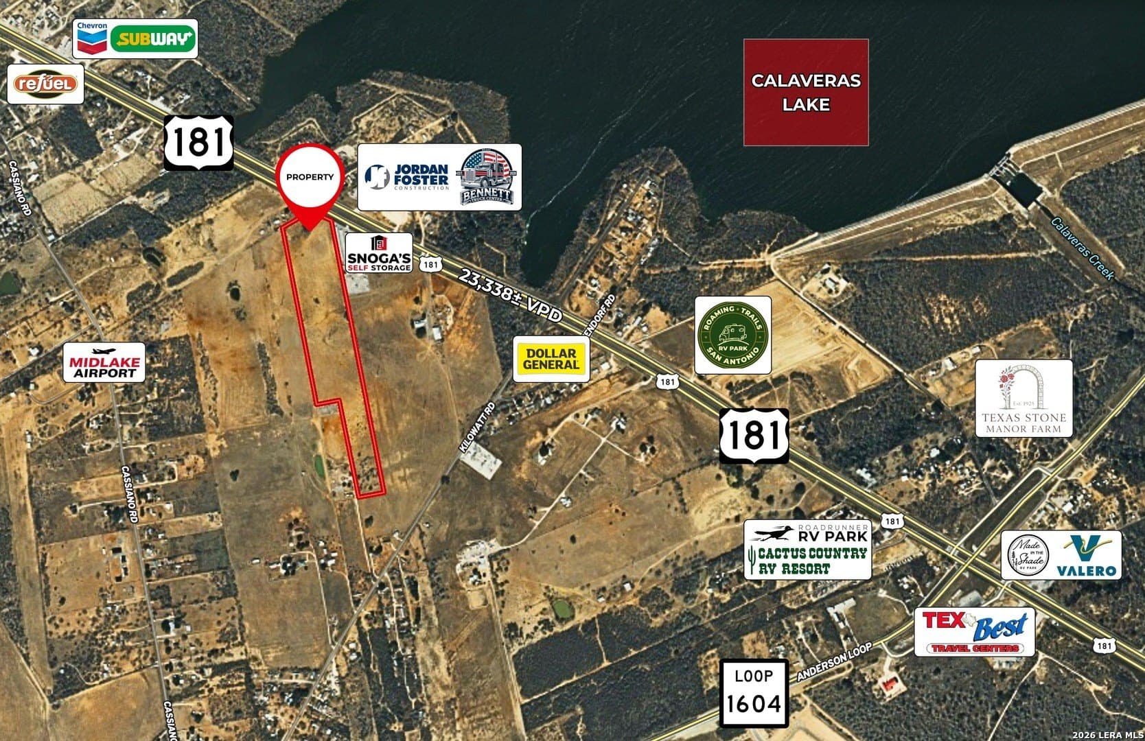 29.13 acres in Bexar County