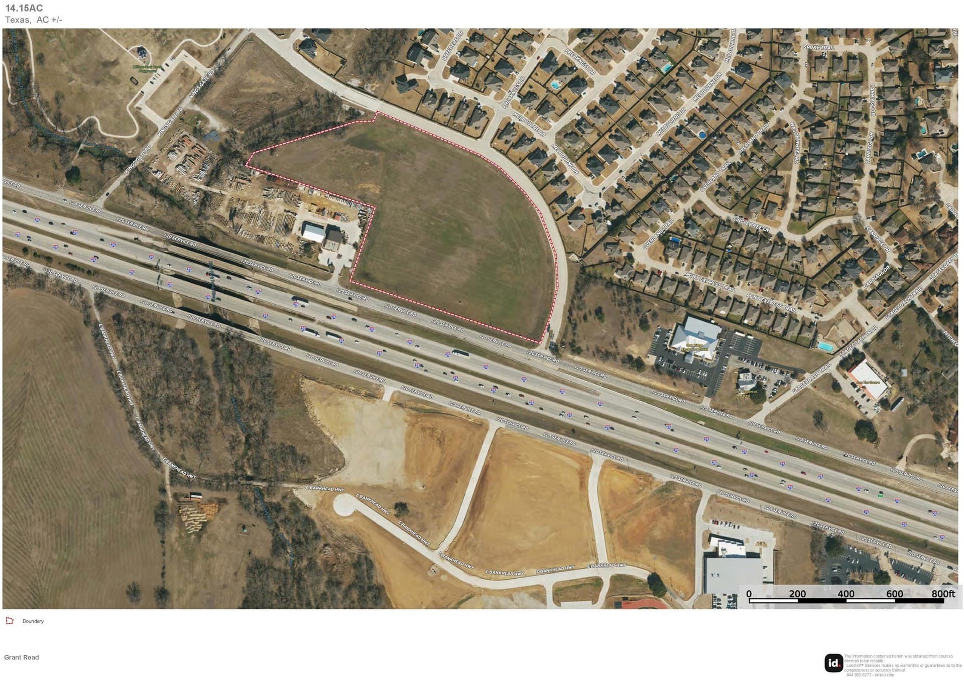 14.15 acres in Parker County