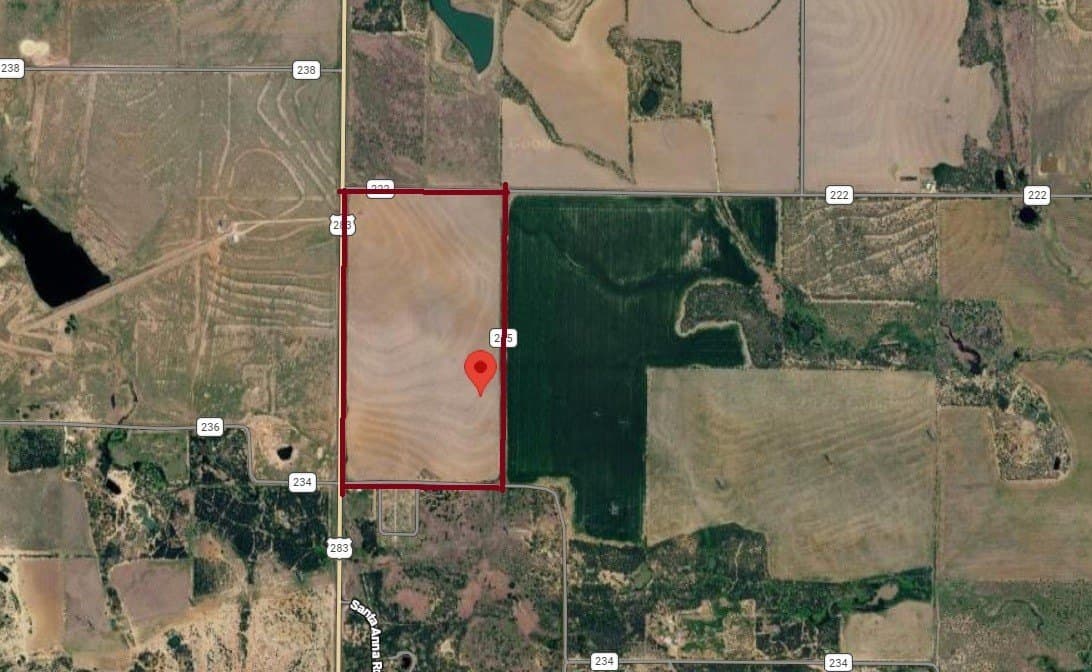 114.91 acres in Coleman County