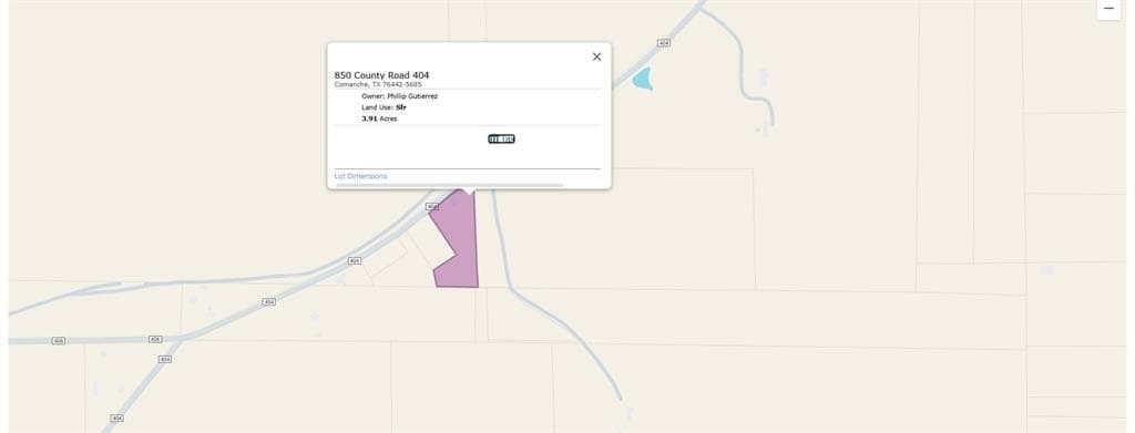 3.91 acres in Comanche County