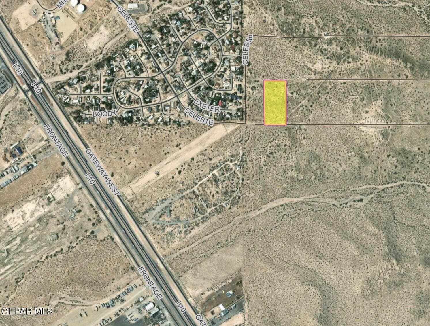 5 acres in El Paso County