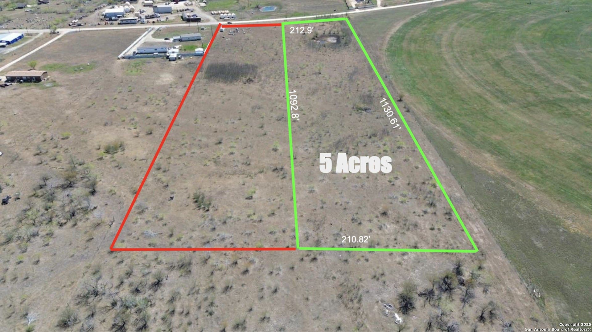 5 acres in Wilson County