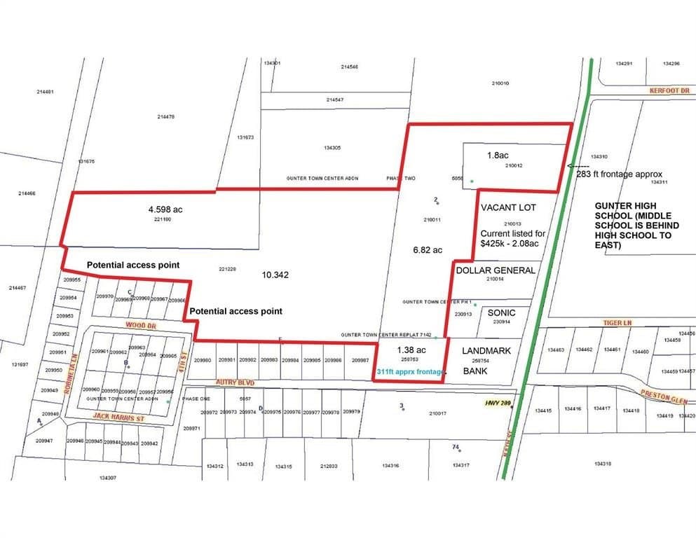 24.93 acres in Grayson County