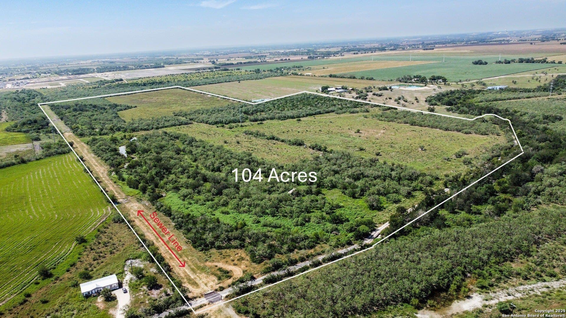 104.7 acres in Guadalupe County