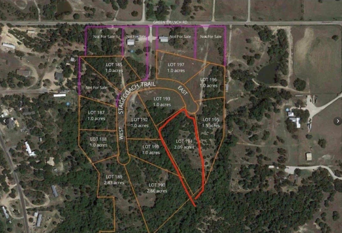 2.09 acres in Parker County