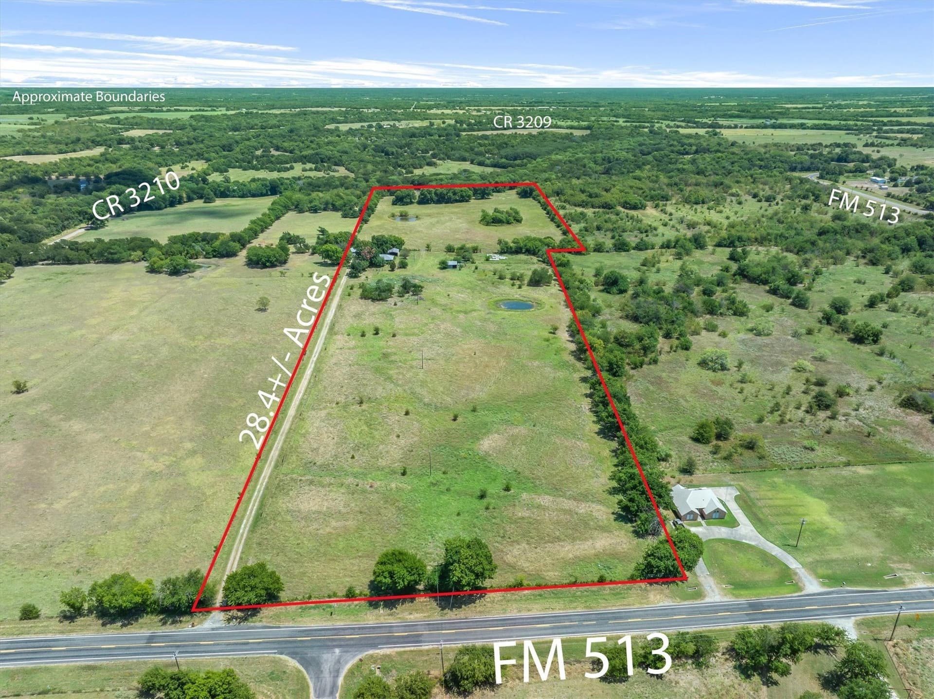 28.44 acres in Hunt County