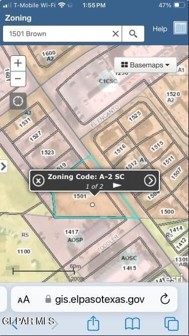 0.59 acres in El Paso County