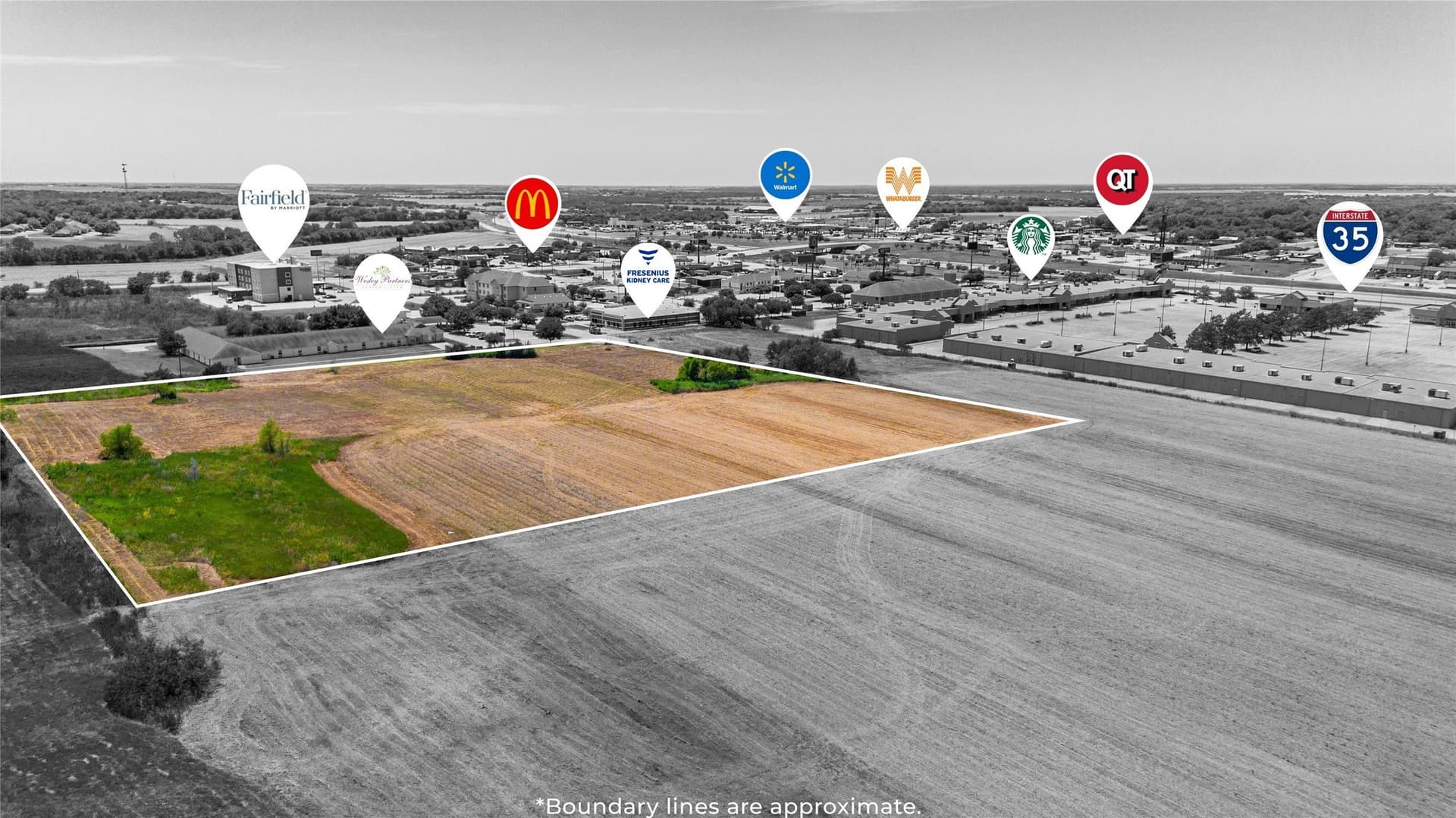 7 acres in Hill County