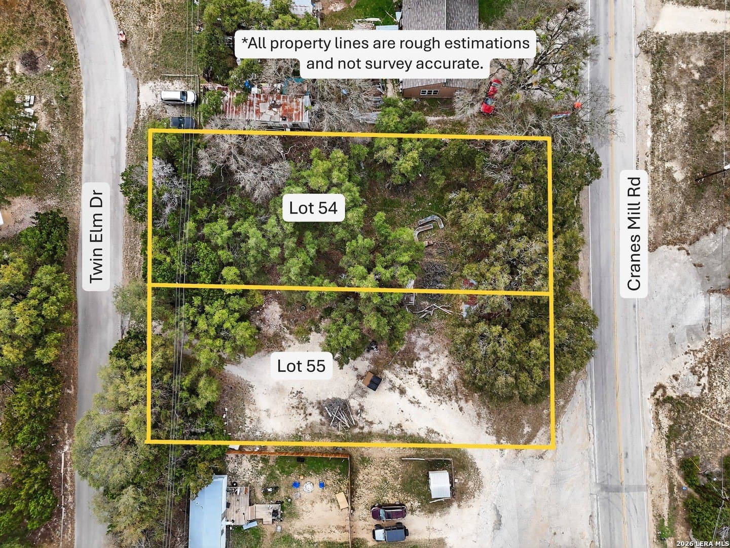 0.54 acres in Comal County