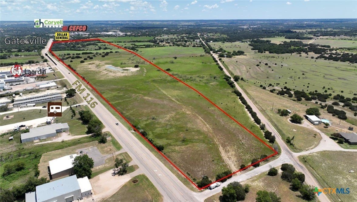 42.76 acres in Coryell County