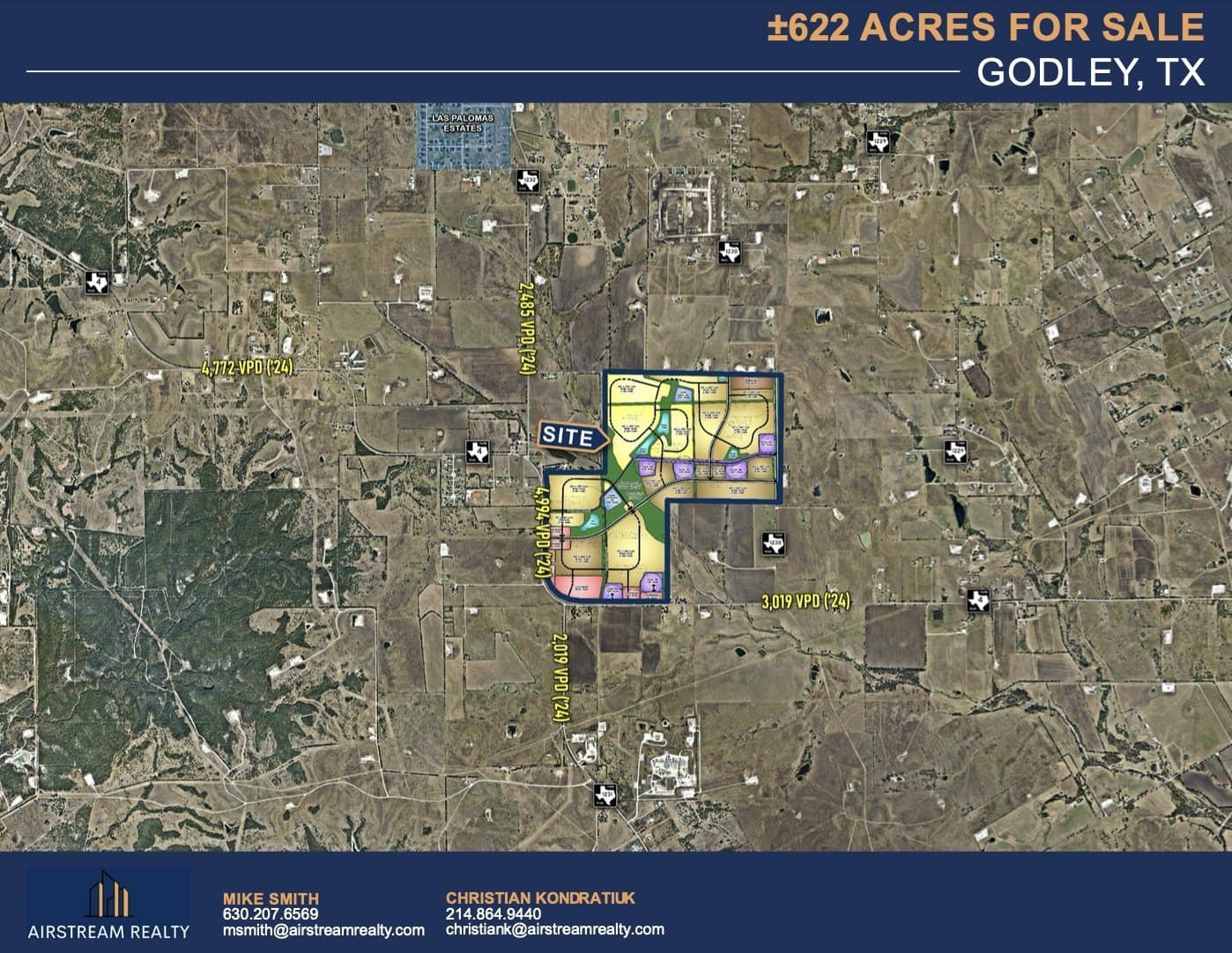 622.11 acres in Johnson County
