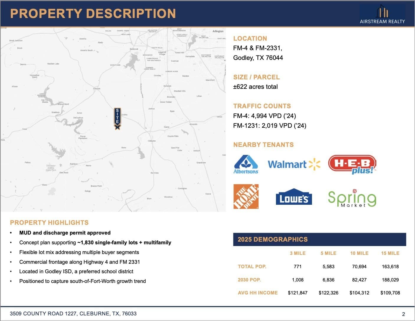622.11 acres in Johnson County - photo 2
