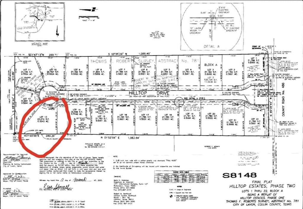 0.53 acres in Collin County featured view