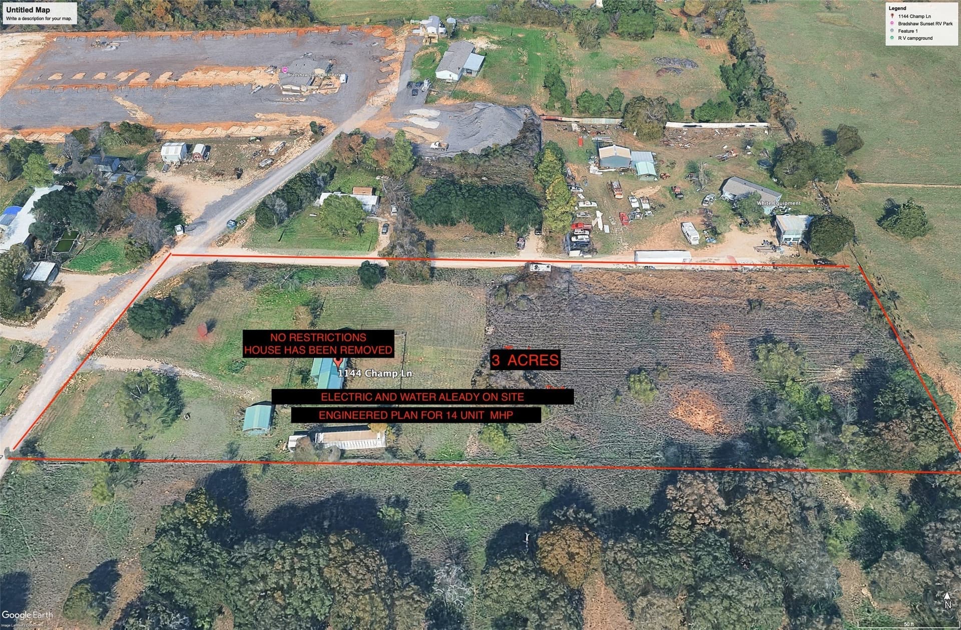 3 acres in Parker County