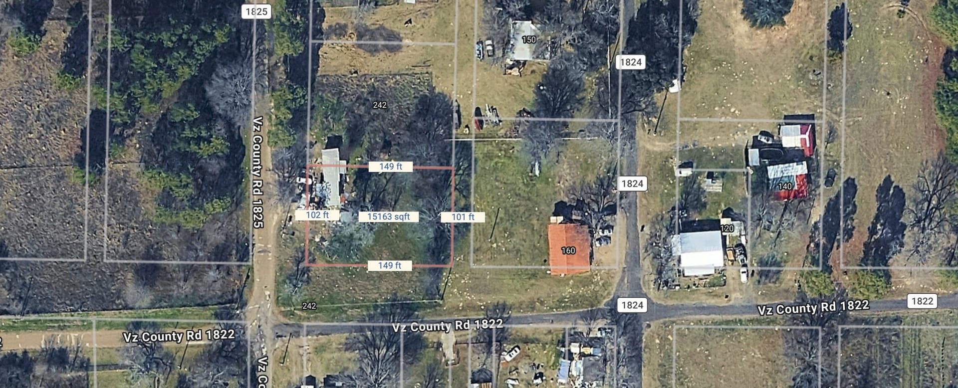 0.36 acres in Van Zandt County