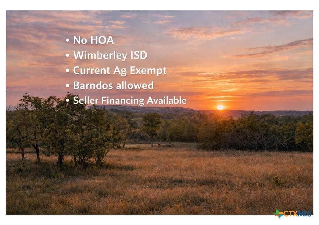 10.01 acres in Hays County