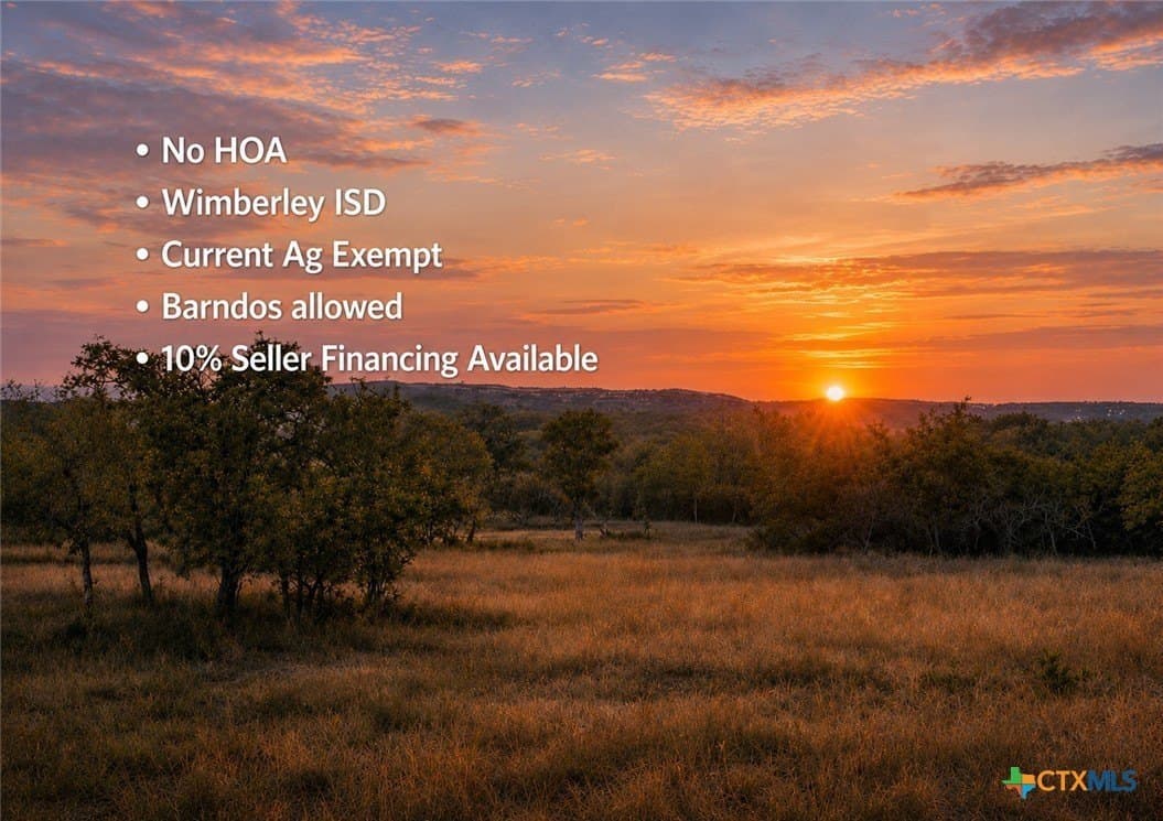 10.01 acres in Hays County