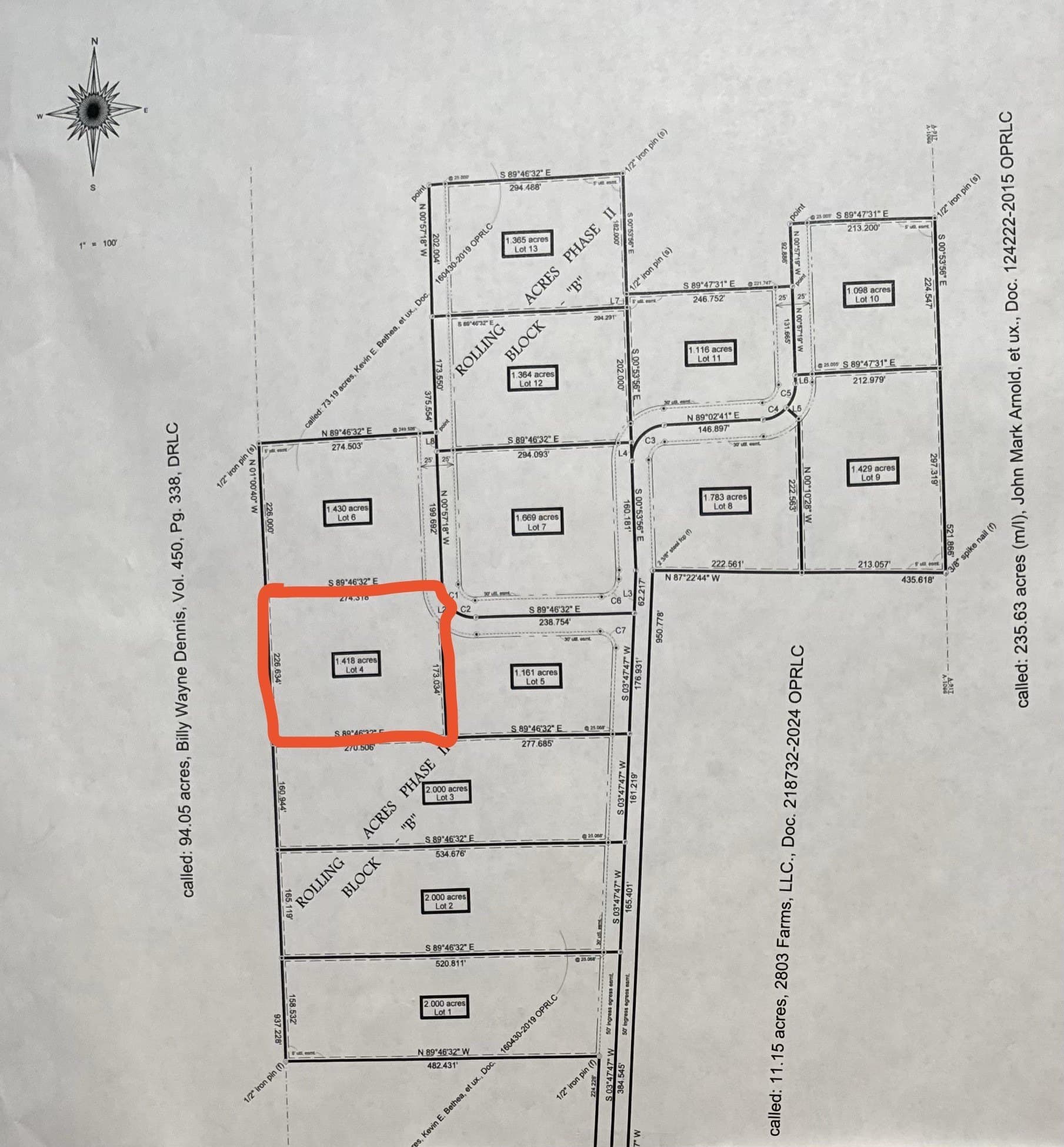 1.42 acres in Lamar County