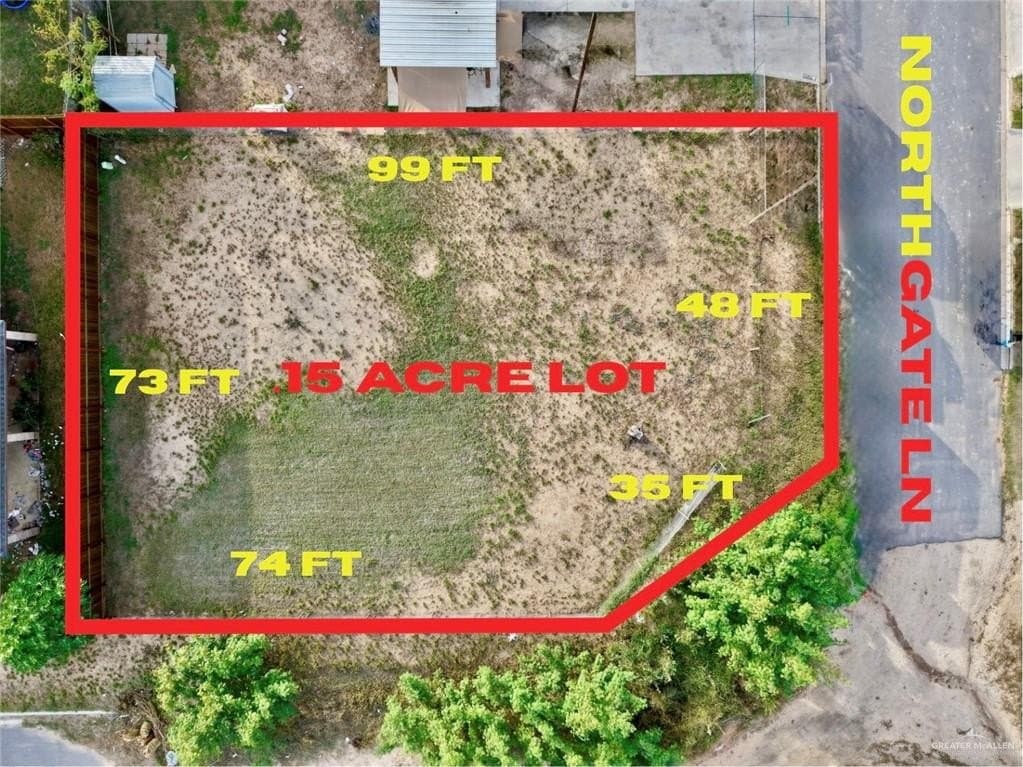 0.16 acres in Hidalgo County