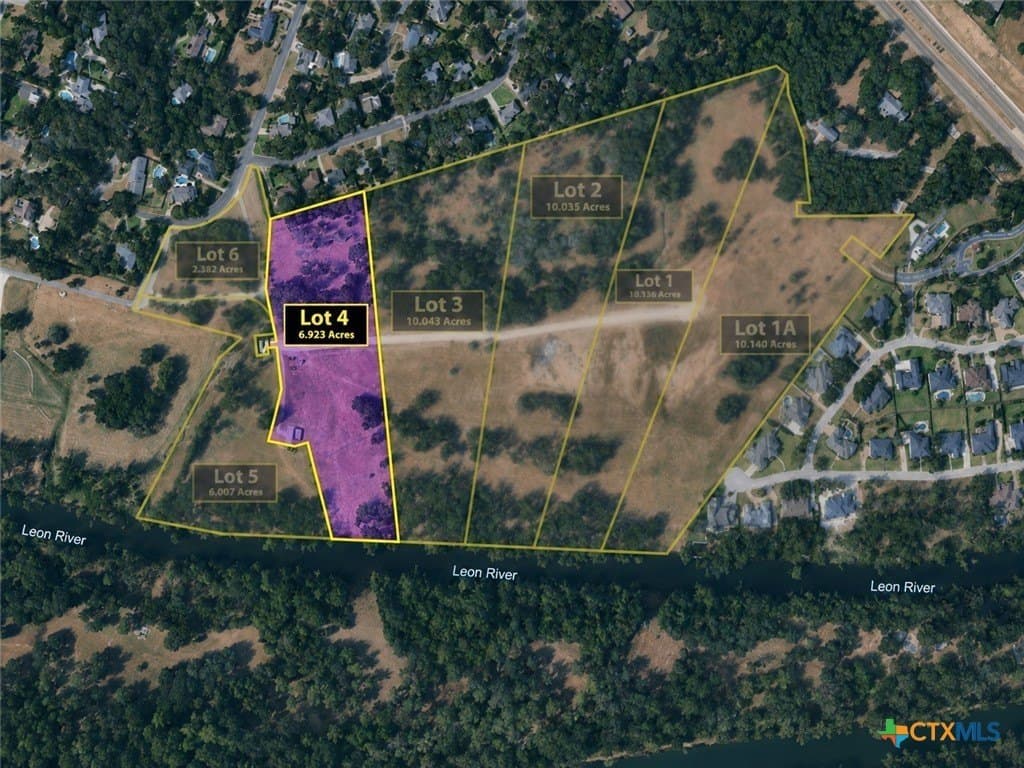 6.92 acres in Bell County