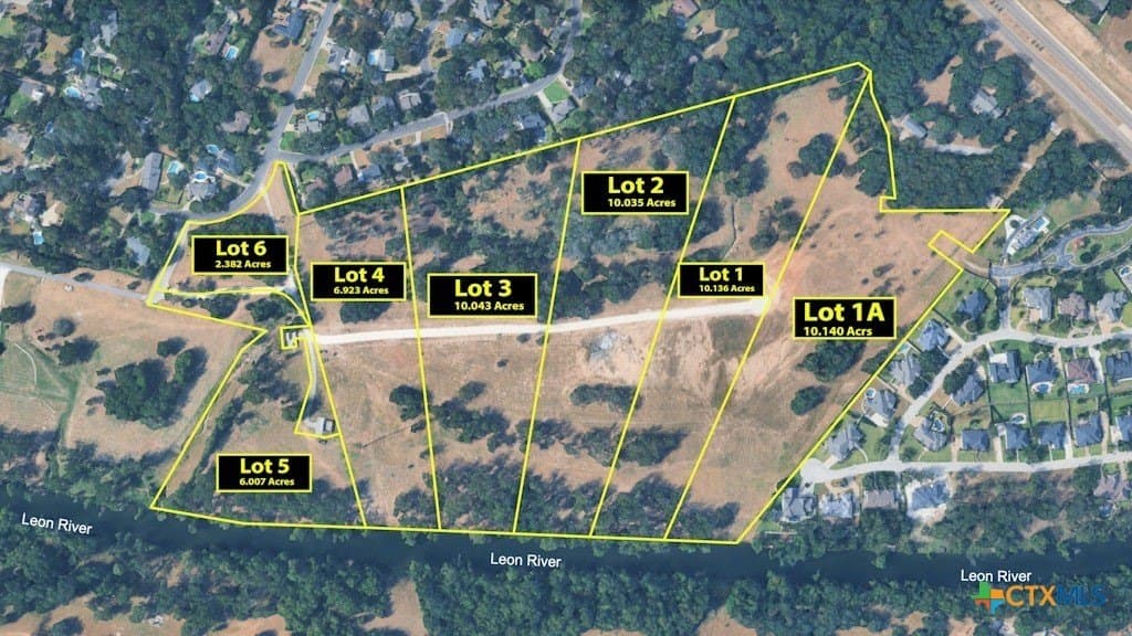 6.92 acres in Bell County