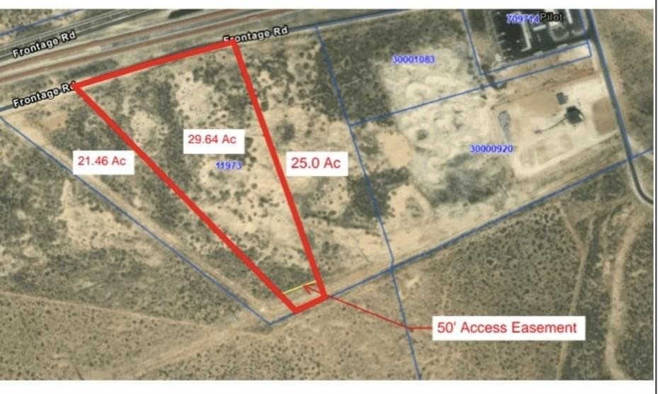40 acres in Ward County