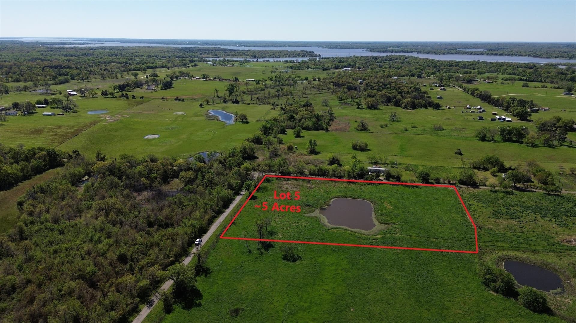 4.98 acres in Rains County