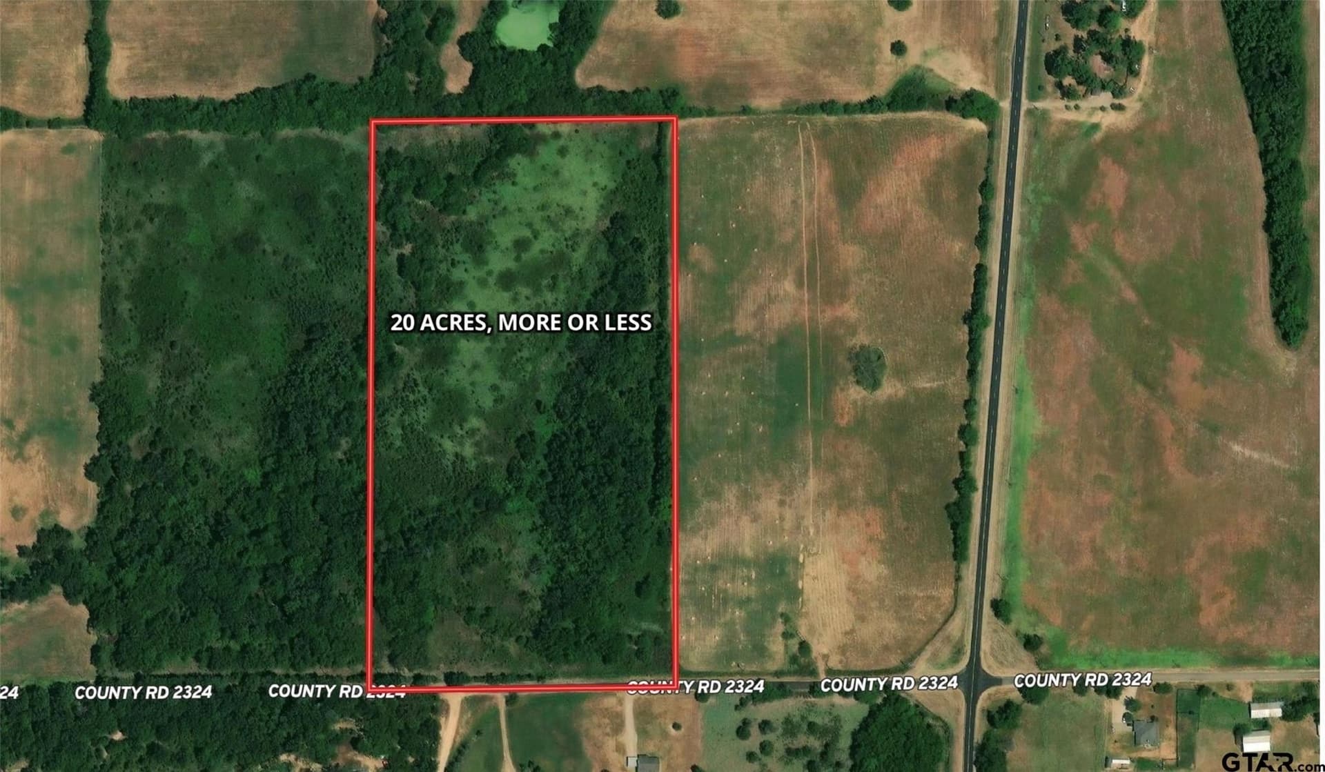20 acres in Hopkins County
