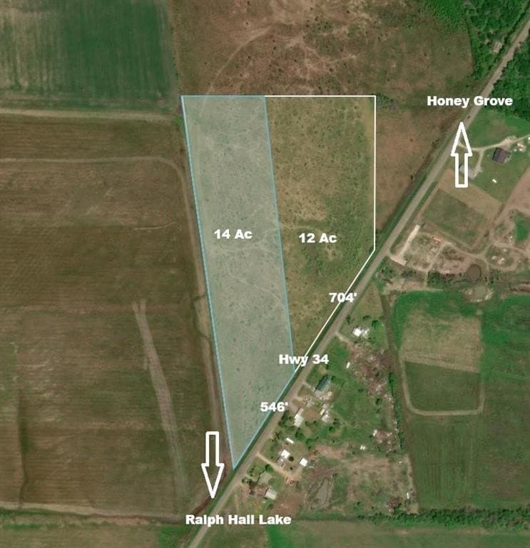 14 acres in Fannin County