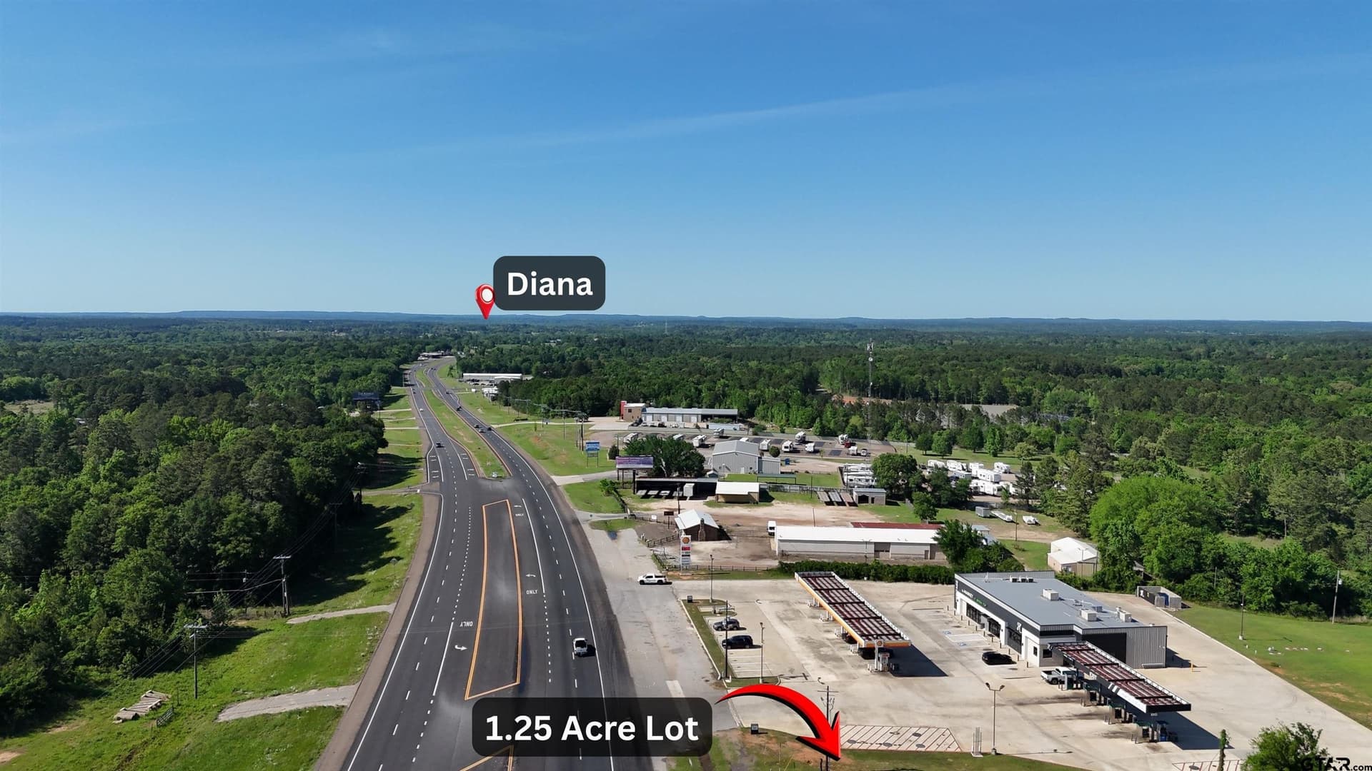 1.25 acres in Gregg County featured view