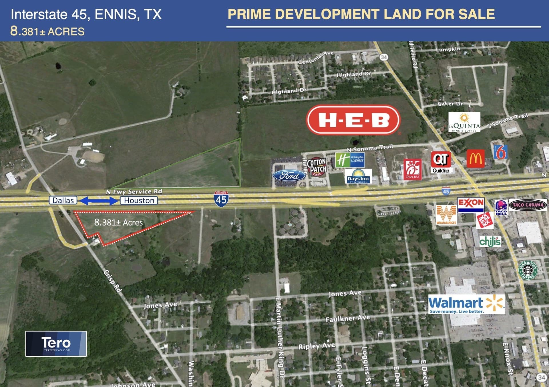 8.38 acres in Ellis County gallery image 2