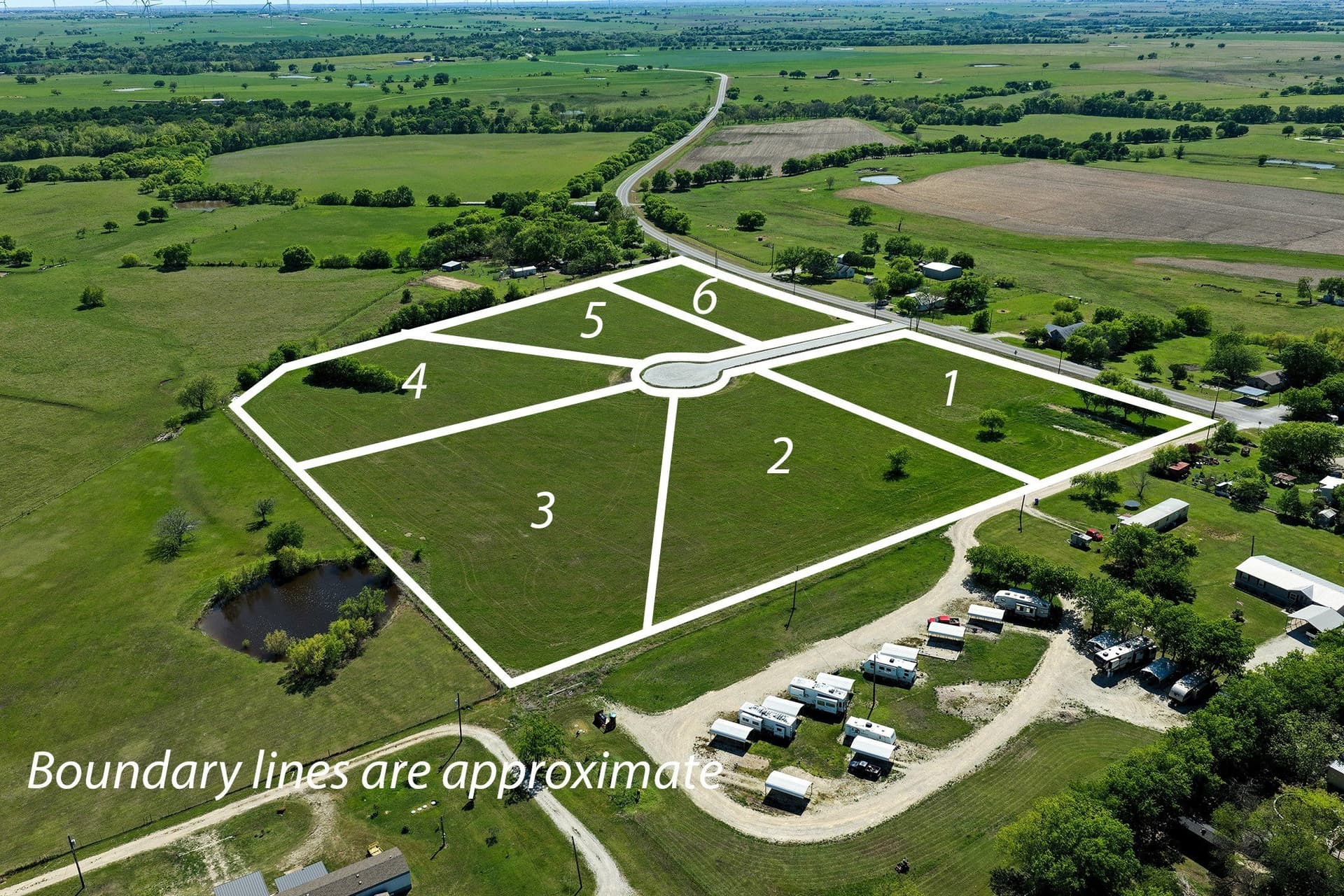 2 acres in Cooke County
