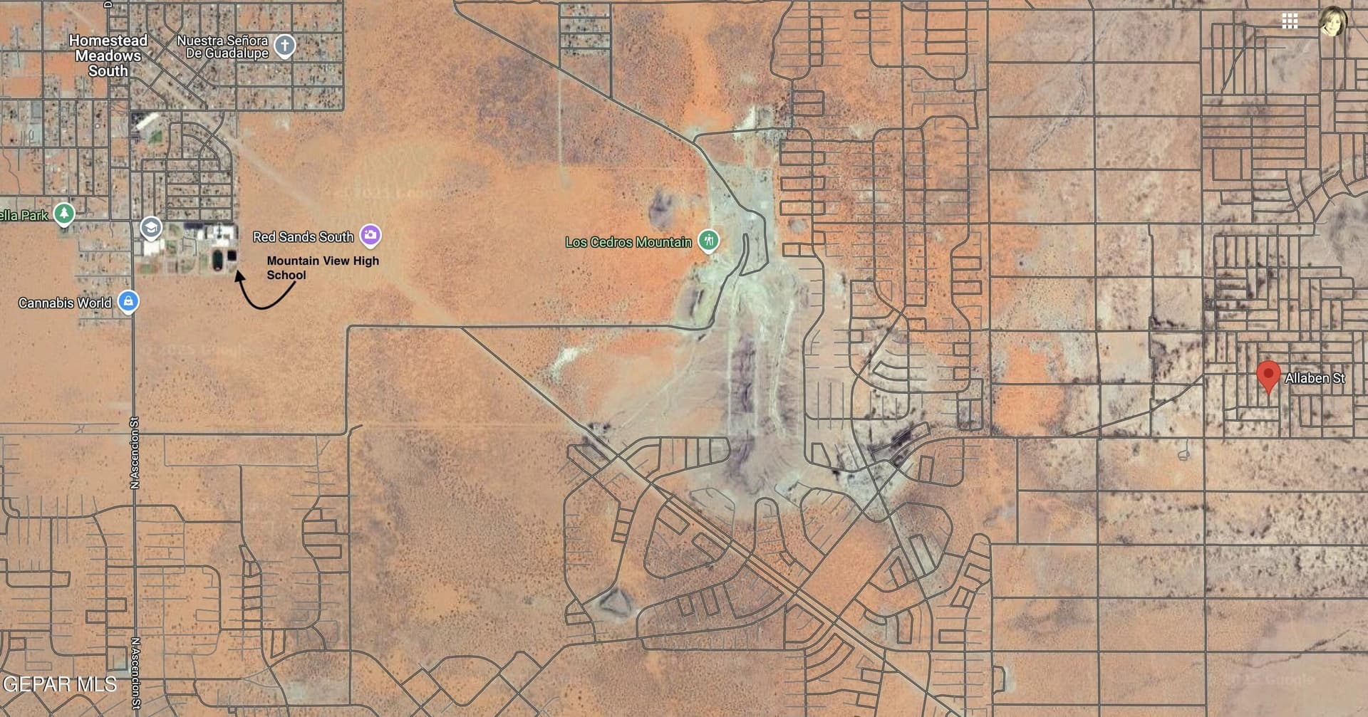 0.14 acres in El Paso County