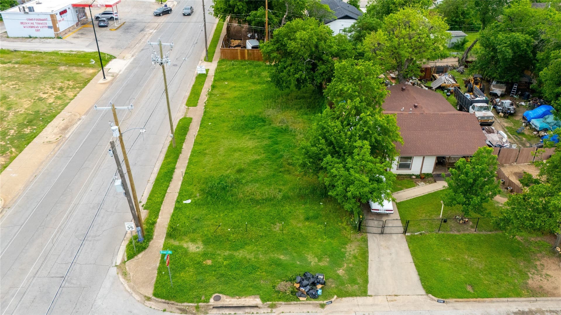 0.14 acres in Tarrant County