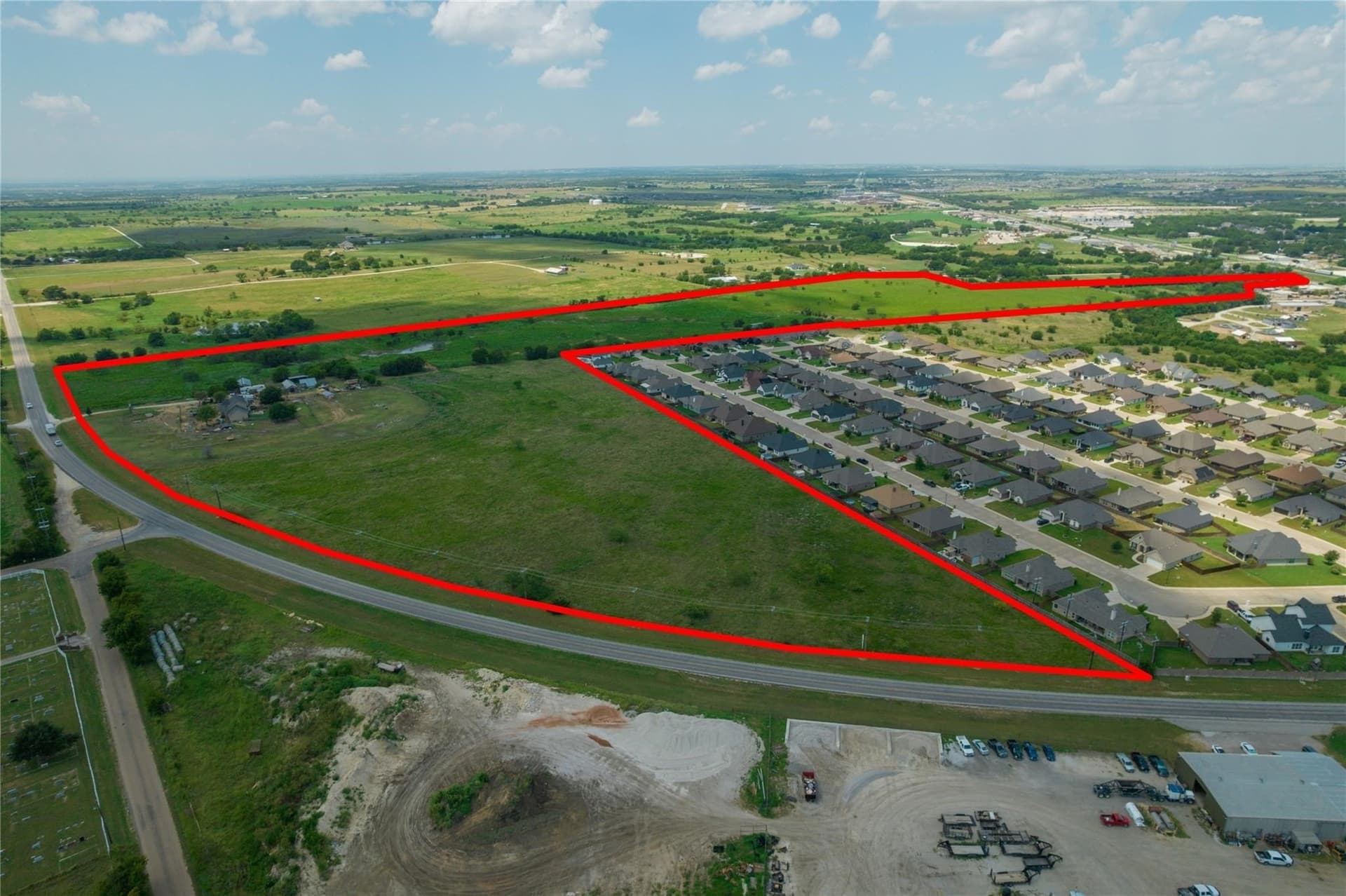 58.87 acres in Johnson County
